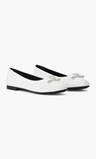 Ribbon Heart Medusa Ballerinas