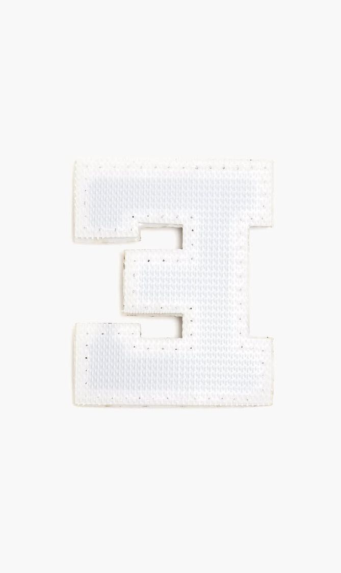 Chenille Varsity Letter 'E' Patch