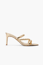 SUPER SOFT STRETCH PU STRAP MULE