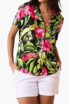 Grand Villa Talulla Silk Camp Shirt