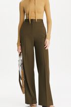 Wide Leg Wool Pant