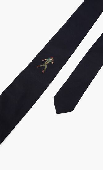 Plain Silk Tie
