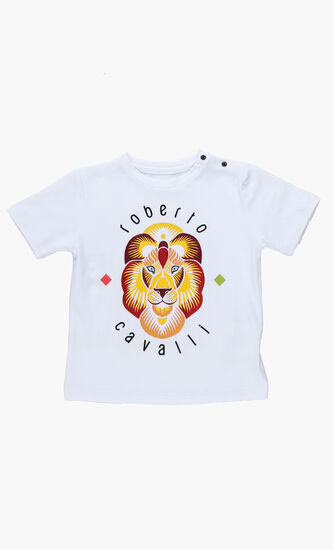 Lion Print Jersey T-shirt