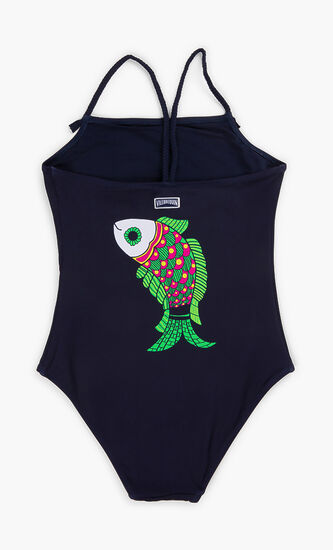 One-piece Sweet Fishes Swimsuit