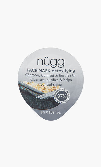 Detoxifying Face Mask, Charcoal Oatmeal & Tea Tree Oil