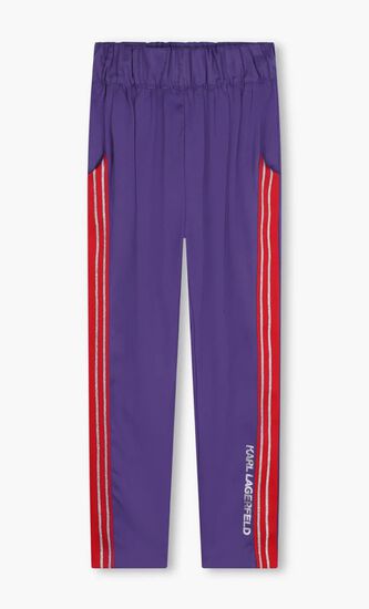 Logo Print Track Pants