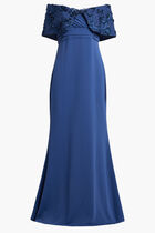 OFF SHOULDER CREPE