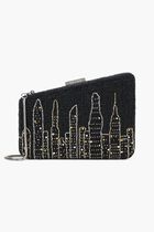 Carmella Beaded Clutch Nyc Skyline