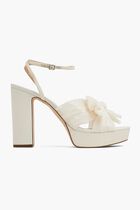 NATALIA PEARL PLATFORM BOW HEEL
