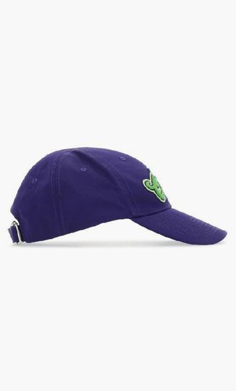VARSITY BASEBALL CAP PURPLE GREEN FLUO