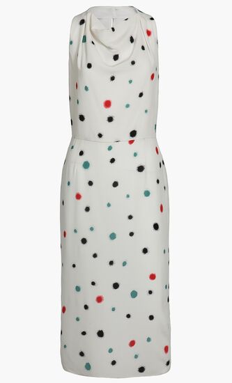 Polka Dot Sleeveless Dress