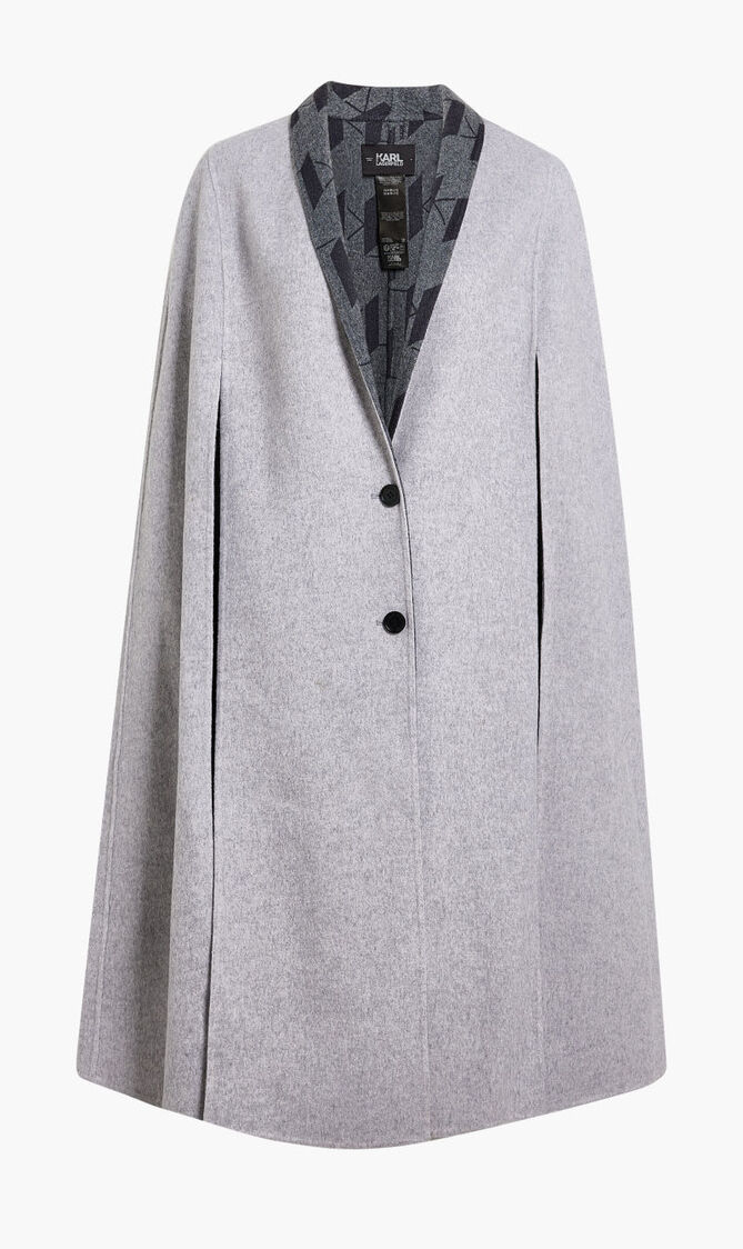 REVERSIBLE CAPE W MONOGRAM