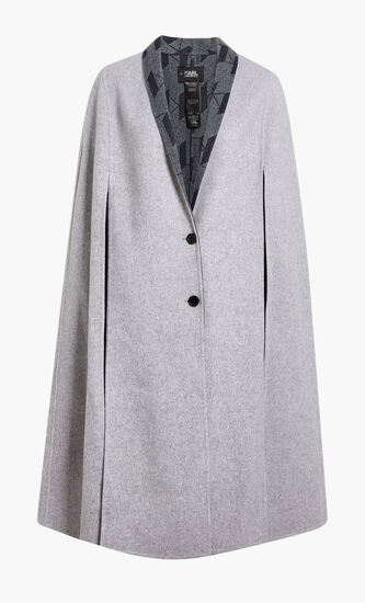 REVERSIBLE CAPE W MONOGRAM