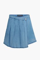 KLXDISNEY PLEATED DENIM SKORT