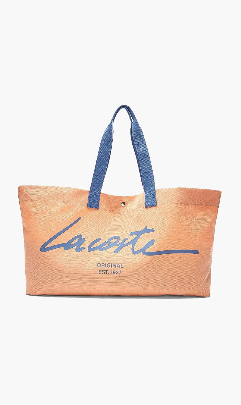 Buy LACOSTE Ladies Pink Tote Bag for SAR 395.00 The Deal Outlet