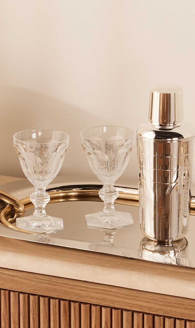 Harcourt Zero Degree Drinking Glass Clear Set Of 2