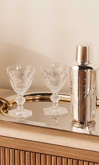 Harcourt Zero Degree Drinking Glass Clear Set Of 2