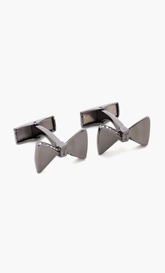 Crystal Bow Cufflinks