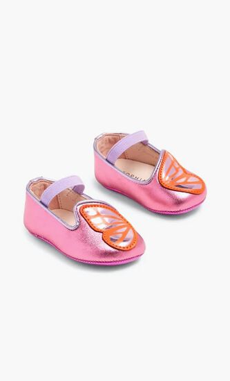BUTTERFLY EMBROIDERY FLAT BABY
