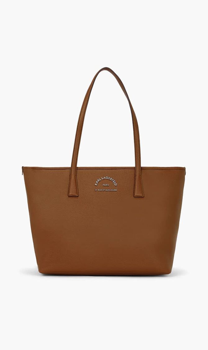 Rue St-Guillaume Metal Tote Bag