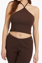 Carmella Rib Halter Top