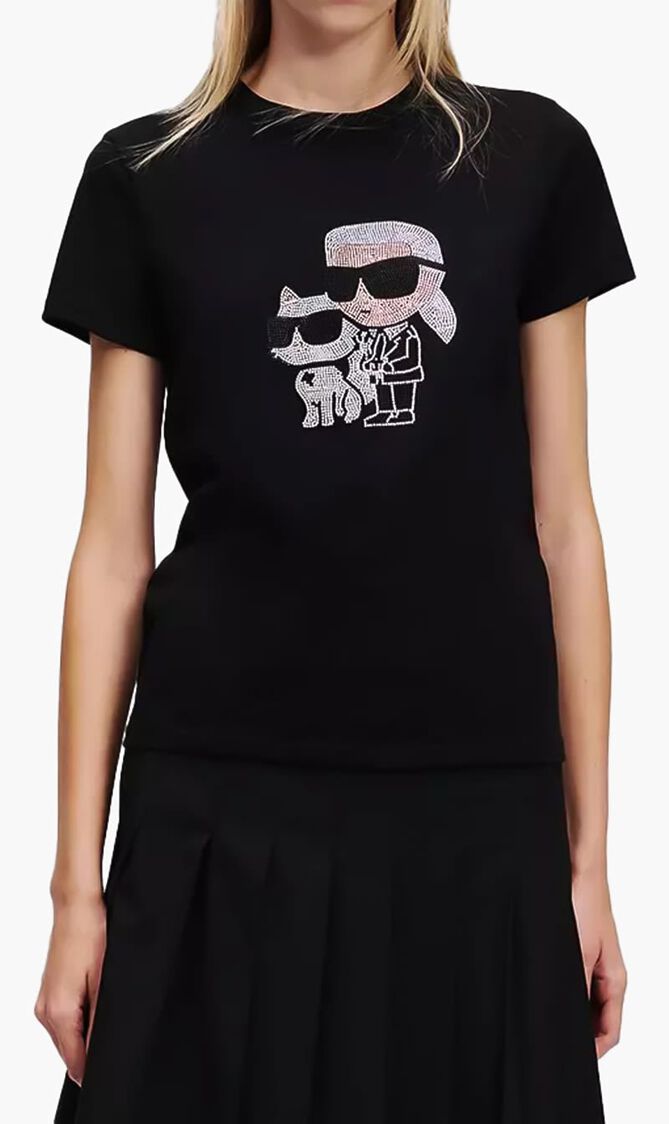 Ikon Karl Rhinestone T-Shirt