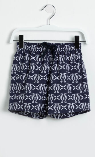 Printed Swim Trunks