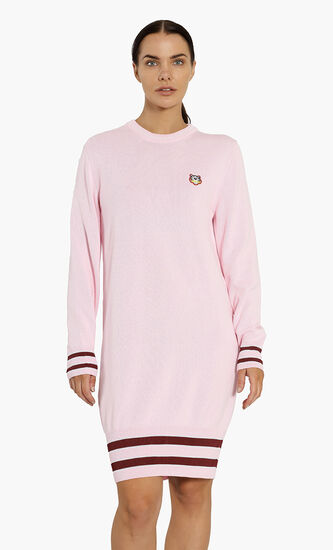 Tiger Head Sweater Dress
