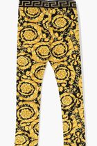 Barocco Kids Print Leggings
