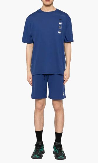 Logo Embroidered Shorts