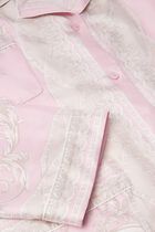 INFORMAL SHIRT COUPE DES DIEUX BAROCCO FOULARD ON RESPONSIBLE SILK TWILL