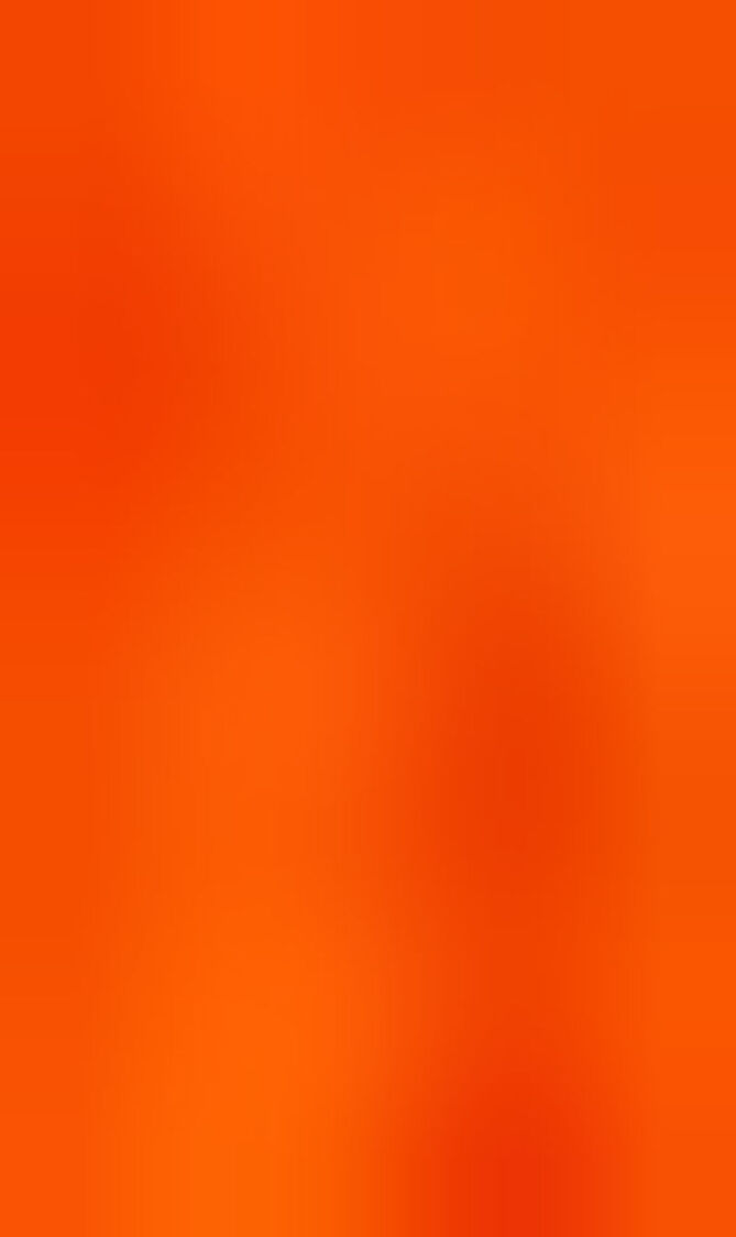 SUPERAMINI BELLA SATIN ORANGE & WHITE CRYSTALS