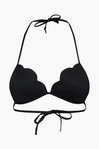 Petal Edge Fixed Tri Bikini Top