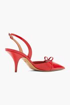 Mini Bow Slingback Pumps
