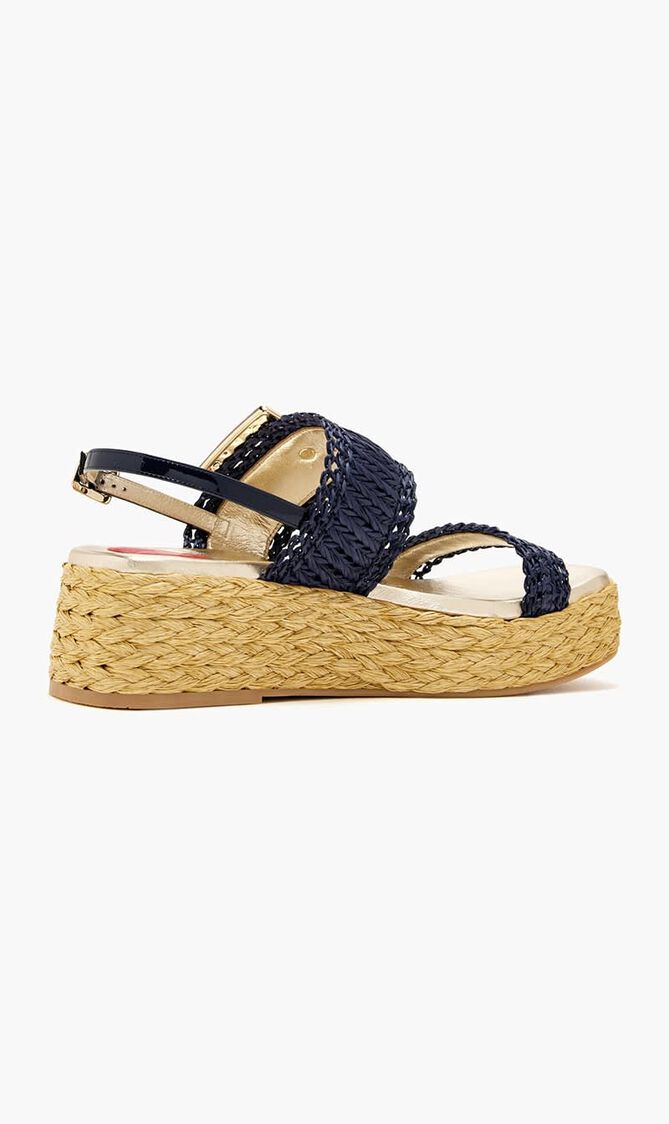 SUMMER STRASS RAFIA SANDAL ESPA 60