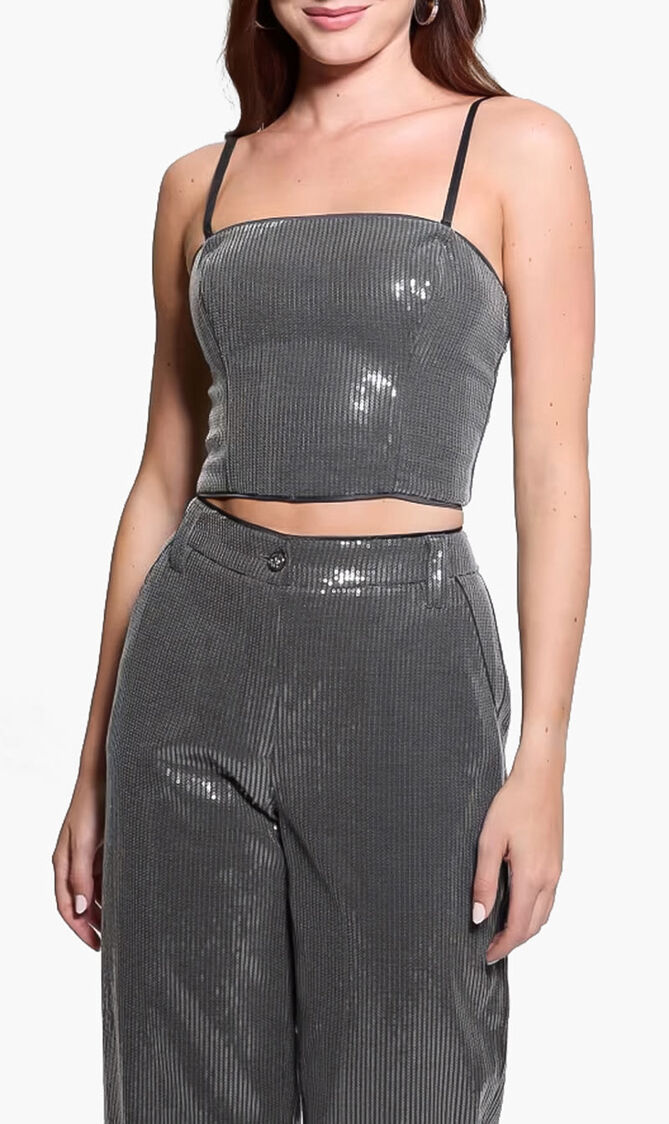 Cassia Sequins Bustier