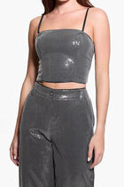 Cassia Sequins Bustier