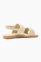 CRYSTALS ALL OVER DECORATED SUEDE LEATHER SANDALS
