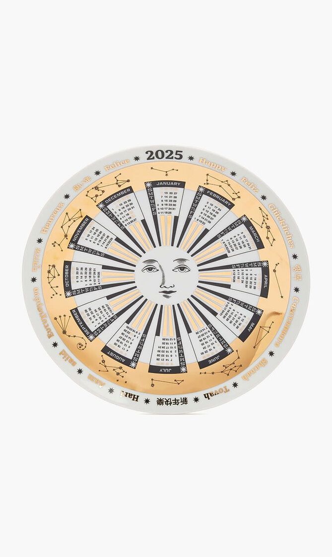 2025 Calendar Wall Plate