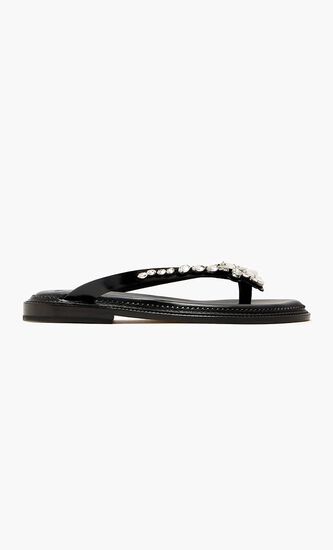 Embellished Thong Sandals