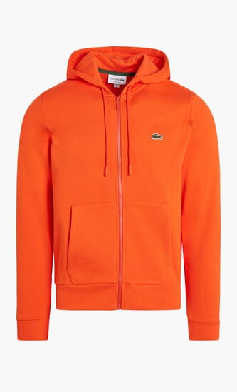 Zip-up Fleece Hoodie