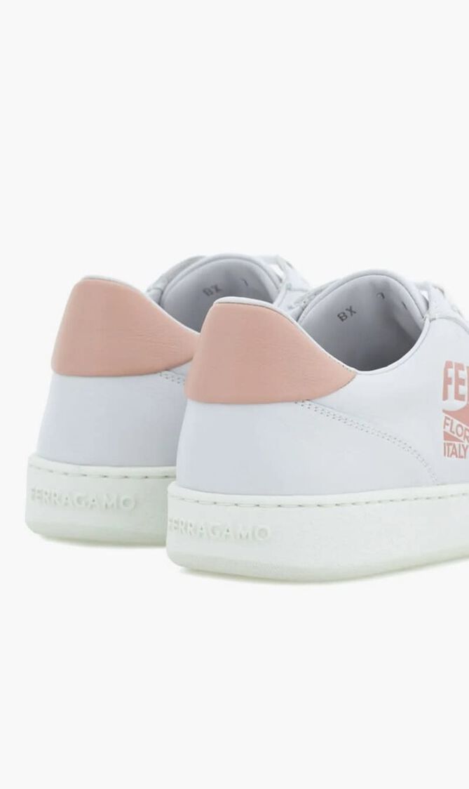 Venna Logo Leather Sneakers