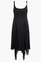 DRESS JACQUARD SATIN FABRIC VERSACE ALLOVER LOGO