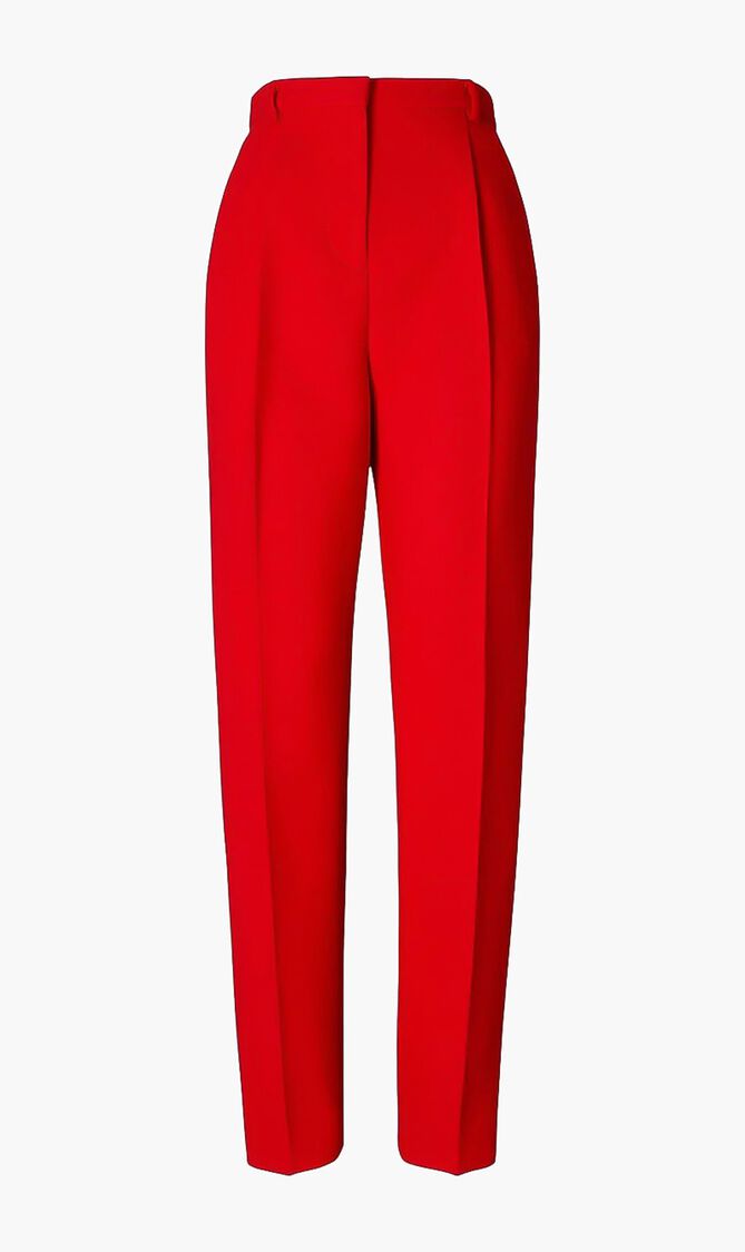 Double-Faced Wool Pants