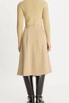 Deconstructed Wool Skirt