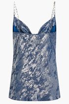 Sleeveless Daria Chain Shimmery Top