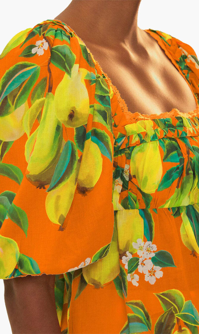 Chic Pears Short Sleeve Blouse