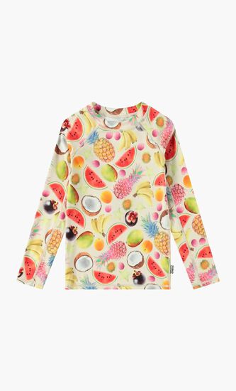 Sunset Print Beach Swimwear