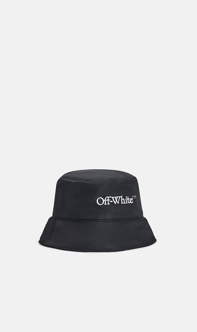 BKSH BUCKET HAT NYL BLACK WHITE