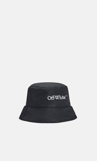 BKSH BUCKET HAT NYL BLACK WHITE